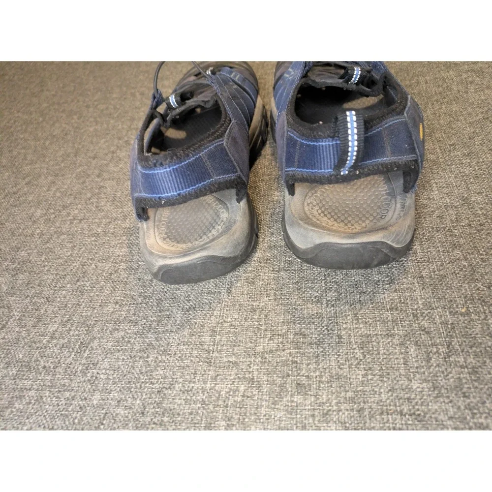 Keen Newport H2 Mens Closed Toe Hiking Water Sandals Navy Blue Shoes Size 11.5